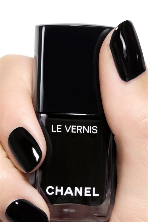 vernis chanel noir|Chanel nail varnish boots.